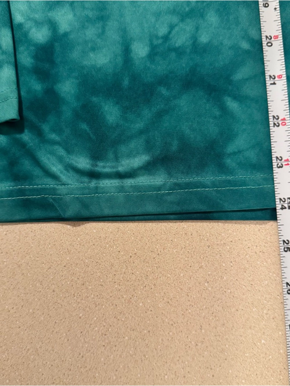 Old Navy Boys XL Long-Sleeve Tee with Gold Script Teal Tie-Dye Soccer Athletic - Picture 12 of 17